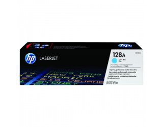 HP 128A Cyan Original LaserJet Print Cartridge (CE321A) (1.3K)